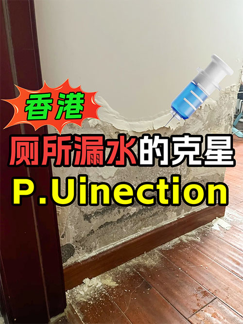 P.U Injection防水防漏工艺，聚氨酯注射法快速止漏[又叫做打针]
